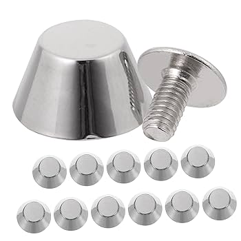 【Old Folk House】Studs Shoulder Bag Amazon.com: 12pcs Bucket Feet Bag Accessory Metal Hand Pouch